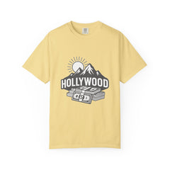 Hollywood Mountains Graphic T-Shirt - Unisex, Casual Wear
