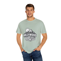 Hollywood Mountains Graphic T-Shirt - Unisex, Casual Wear