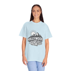 Hollywood Mountains Graphic T-Shirt - Unisex, Casual Wear