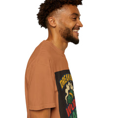Inspirational Unisex T-Shirt - "Dream Big, Work Hard" Motivational Tee