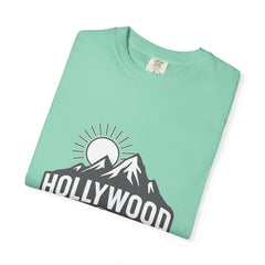 Hollywood Mountains Graphic T-Shirt - Unisex, Casual Wear