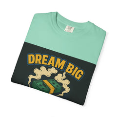 Inspirational Unisex T-Shirt - "Dream Big, Work Hard" Motivational Tee