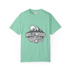 Hollywood Mountains Graphic T-Shirt - Unisex, Casual Wear