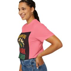 Inspirational Unisex T-Shirt - "Dream Big, Work Hard" Motivational Tee