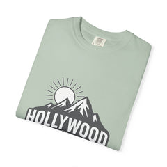 Hollywood Mountains Graphic T-Shirt - Unisex, Casual Wear