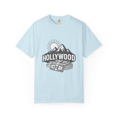Hollywood Mountains Graphic T-Shirt - Unisex, Casual Wear