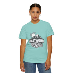Hollywood Mountains Graphic T-Shirt - Unisex, Casual Wear