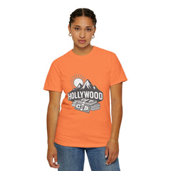 Hollywood Mountains Graphic T-Shirt - Unisex, Casual Wear