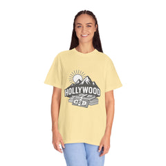 Hollywood Mountains Graphic T-Shirt - Unisex, Casual Wear