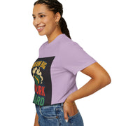 Inspirational Unisex T-Shirt - "Dream Big, Work Hard" Motivational Tee