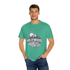Hollywood Mountains Graphic T-Shirt - Unisex, Casual Wear