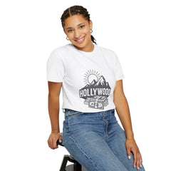 Hollywood Mountains Graphic T-Shirt - Unisex, Casual Wear