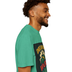 Inspirational Unisex T-Shirt - "Dream Big, Work Hard" Motivational Tee