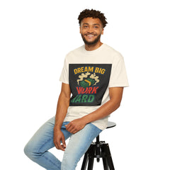 Inspirational Unisex T-Shirt - "Dream Big, Work Hard" Motivational Tee