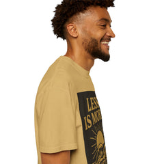 Unisex Garment-Dyed T-shirt - 'Less is More' Inspirational Tee