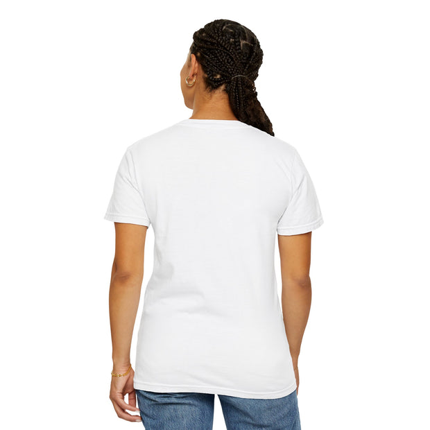 Unisex Garment-Dyed T-Shirt - 'Less is More' Vintage Wave Design