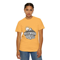 Hollywood Mountains Graphic T-Shirt - Unisex, Casual Wear