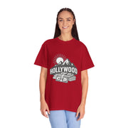Hollywood Mountains Graphic T-Shirt - Unisex, Casual Wear