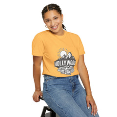 Hollywood Mountains Graphic T-Shirt - Unisex, Casual Wear