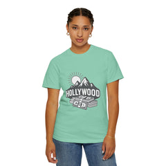 Hollywood Mountains Graphic T-Shirt - Unisex, Casual Wear