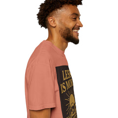 Unisex Garment-Dyed T-shirt - 'Less is More' Inspirational Tee