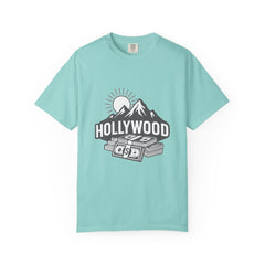 Hollywood Mountains Graphic T-Shirt - Unisex, Casual Wear