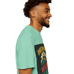 Inspirational Unisex T-Shirt - "Dream Big, Work Hard" Motivational Tee