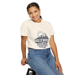 Hollywood Mountains Graphic T-Shirt - Unisex, Casual Wear