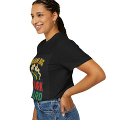 Inspirational Unisex T-Shirt - "Dream Big, Work Hard" Motivational Tee