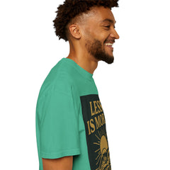 Unisex Garment-Dyed T-shirt - 'Less is More' Inspirational Tee