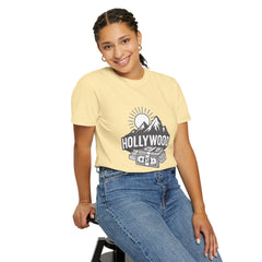 Hollywood Mountains Graphic T-Shirt - Unisex, Casual Wear