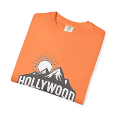 Hollywood Mountains Graphic T-Shirt - Unisex, Casual Wear