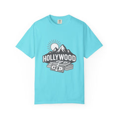 Hollywood Mountains Graphic T-Shirt - Unisex, Casual Wear