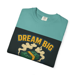 Inspirational Unisex T-Shirt - "Dream Big, Work Hard" Motivational Tee