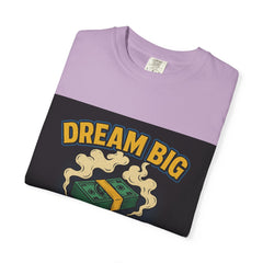 Inspirational Unisex T-Shirt - "Dream Big, Work Hard" Motivational Tee