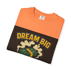 Inspirational Unisex T-Shirt - "Dream Big, Work Hard" Motivational Tee
