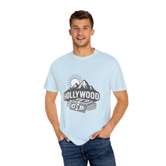 Hollywood Mountains Graphic T-Shirt - Unisex, Casual Wear