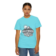 Hollywood Mountains Graphic T-Shirt - Unisex, Casual Wear